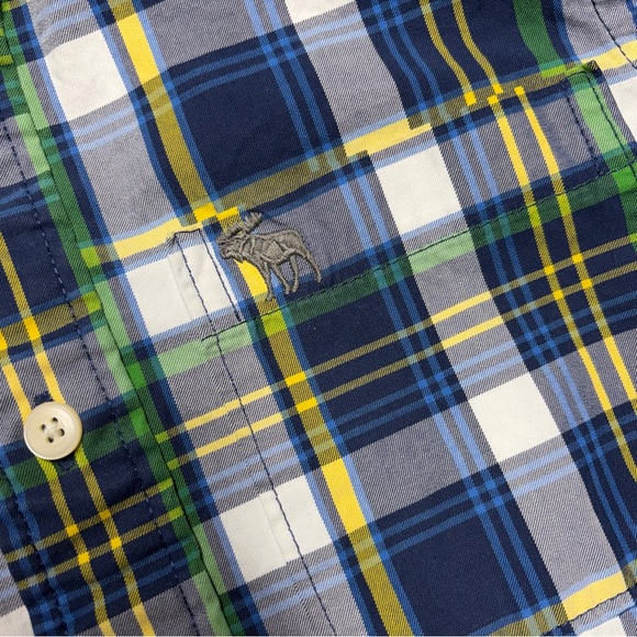 Abercrombie & Fitch Multicolor Plaid Button Down Shirt - Picture 5 of 10